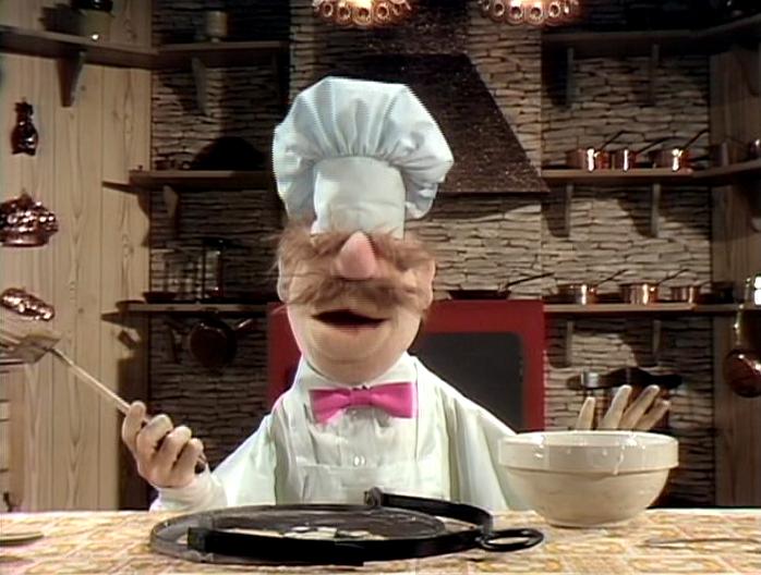 Muppet show the cook