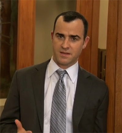 Justin Theroux on Justin Theroux Plays Justin Anderson On Parks And Recreation