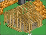 Horse stable