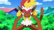 EP632 Infernape de Ash