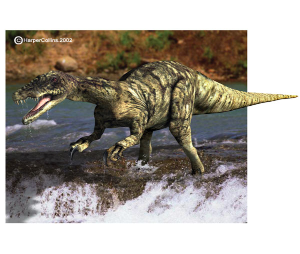 baryonyx and stegosaurus