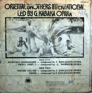 Oriental Brothers DWAPS71 back