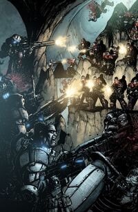 Gears of War pages III by JoelGomez