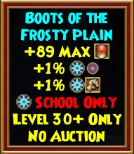 Boots of the Frosty Plain