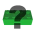 Green brick-questionsmark