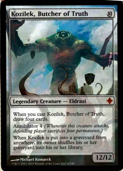 Rise Eldrazi kozilek butcher