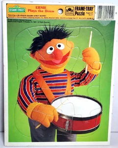 Ernieplaysthedrum