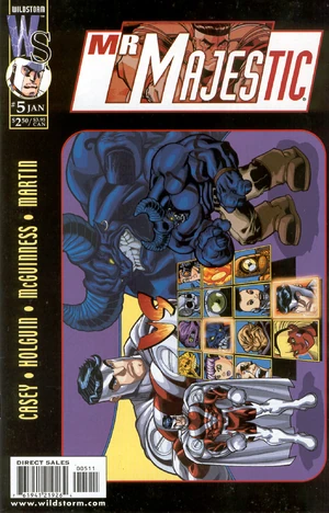 Cover for Mister Majestic #5
