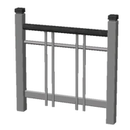 Sims Store Protective Fence