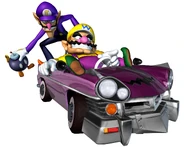 MKDD Artwork Wario & Waluigi