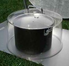 Polycarbonate pot cover