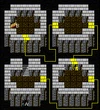 FFIII NES - Dragon Spire first floor