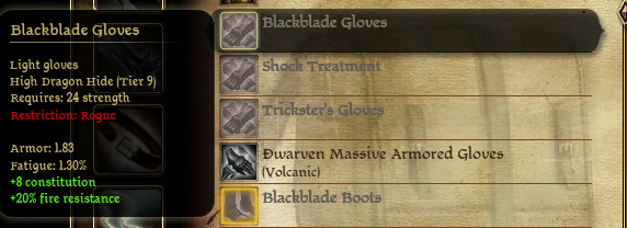 Blackblade Armor