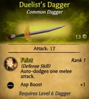 Duelist's Dagger