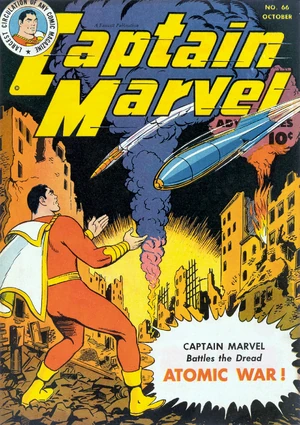 Cover for Captain Marvel Adventures #66
