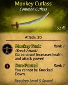 Monkey Cutlass