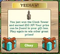 Mystery box clock tower