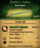 Duelist's Sabre
