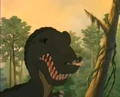 Dad Sharptooth vs. Ducky