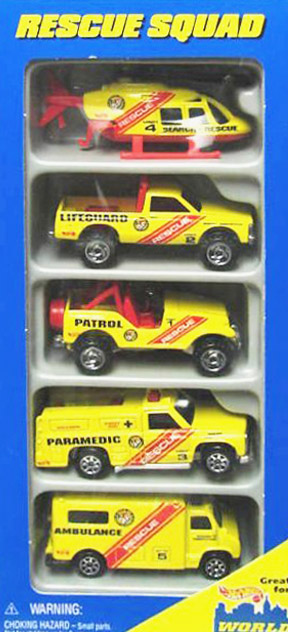 FileHot Wheels 1997 Rescue Squad 5Pack jpg Featured on5Packs