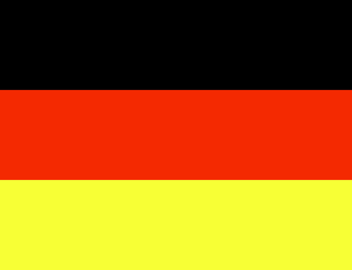 German Flag Cartoon
