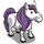 Purple Mane Pony