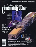 American Cinematographer cover April 1995