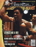 American Cinematographer cover November 2001