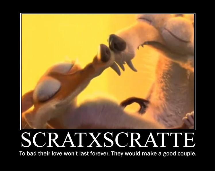 ScratteScrat KissPoster