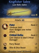 KingfisherSabre