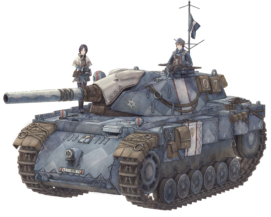 Wintertarnung Panther Vc-tank-edelweiss