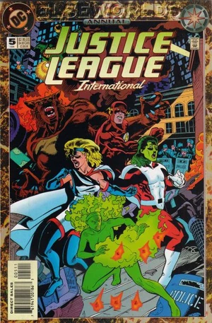 Cover for Justice League International Annual #5