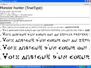 Mitsarugi font 2