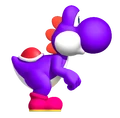 Purple YoshiSMWWii