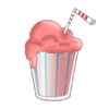 Strawberry milkshake.gif