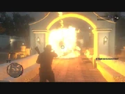 Fire bottle explosion