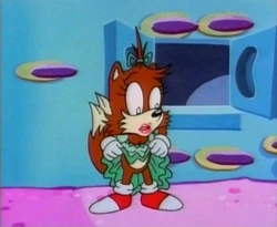 Tails Flashing the audience