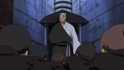 Danzo talking to Root members