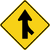 Merge sign