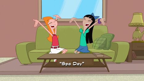 Phineas And Ferb Isabella Swimsuit. Spa Day - Phineas en Ferb Wiki