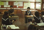 Playing janken - school in Japans
