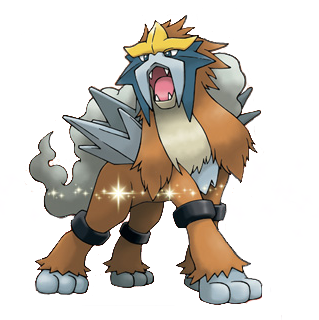 shiny entei pokedoll