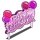 Pink B-Day Sign-icon
