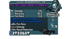 HX 52 Lightning Stinger