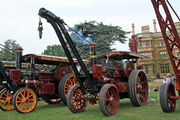 Burrell no. 3829 RL crane - His Majesty - PB 9687 - at Old Warden 2009 - IMG 1082 edited