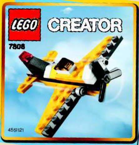 7808 Yellow Airplane - Brickipedia, The Lego Wiki