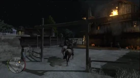Rdr burning barn