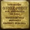 Gertrud Prager Stolperstein tom