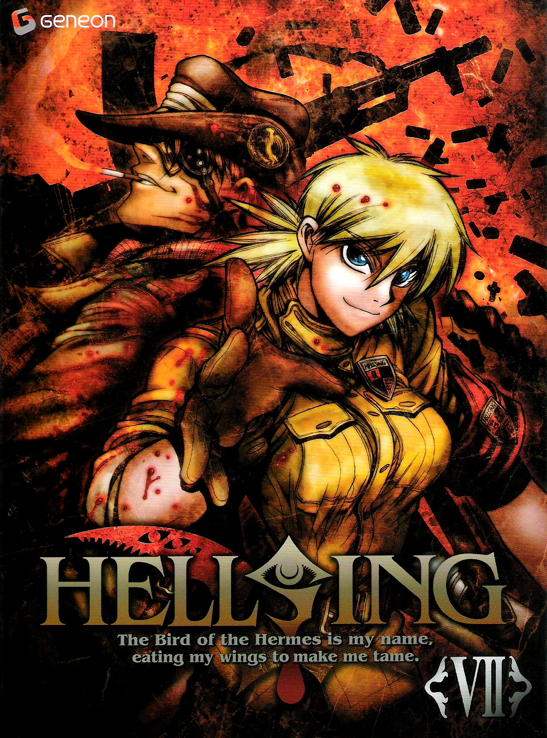 Anime Hellsing' Poster, picture, metal print, paint by Nobita