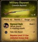 Mil bayonet